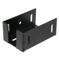 thumbnail image 1 of OULII Post Brackets Handrail Bracket Black Steel Plate For Outdoor Installation 1Pcs, 1 of 8