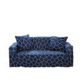 thumbnail image 1 of Tssuoun Printed Sofa Cover Stretchable Recliner Couch Slipcover with Pillow Case Furniture Replacement Office Dorm Accessories Type 7 4-Seat Sofa, 1 of 4