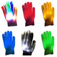thumbnail image 4 of Guantes luminosos LED Hueso de mano Guante brillante Manopla de esqueleto (colorido), 4 of 5
