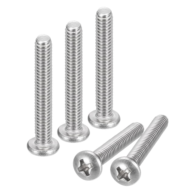 #8-32x1-1/8" tornillos de máquina de cabeza plana, tornillo de acero inoxidable 304, paquete de 20