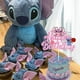 thumbnail image 4 of Adorno de pastel de Lilo & Stitch rosa para niñas, Decoración de Pastel de feliz cumpleaños, suministros de fiesta para niños, decoración de cumpleaños para Baby Shower, 4 of 5