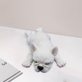 thumbnail image 2 of Figura de juguete de bulldog, modelo de perro acostado y dormido, recompensas para el aula. Abajo Beige, 2 of 8
