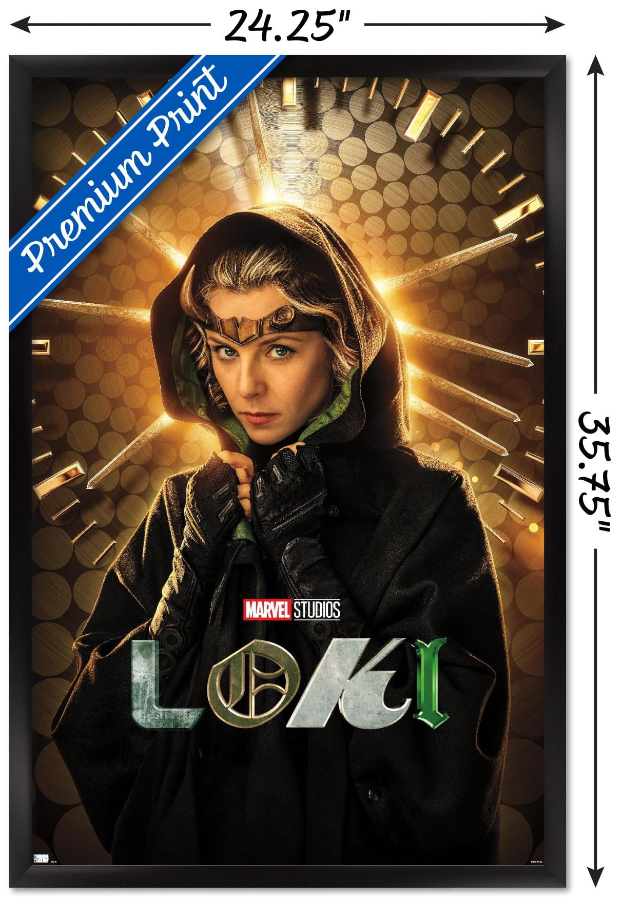 Marvel Loki - Sylvie One Sheet Wall Poster, 22.375" x 34", Framed