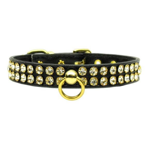 Dog, Puppy Pet Collar, "Swank Rhinestone"