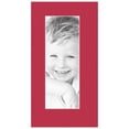 thumbnail image 2 of ArtToFrames 8x15" Rouge Custom Mat for Picture Frame with Opening for 4x11" Photos. Mat Only, Frame Not Included (MAT-97), 2 of 5