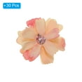 thumbnail image 3 of Uxcell Fake Flower Heads Faux Flower Bulk Mini Artificial Silk Flowers Embellishments Orange 30 Pcs, 3 of 7