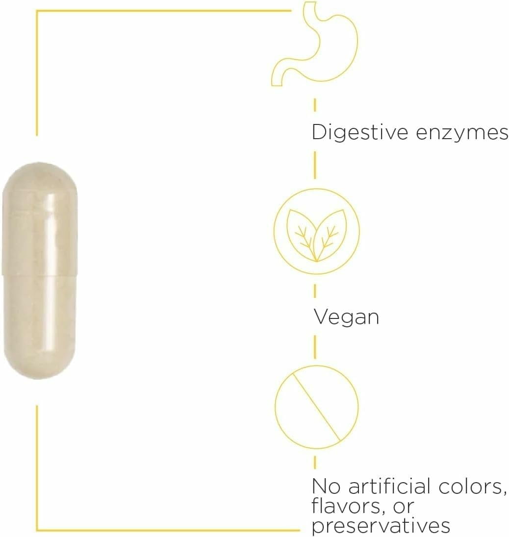 Integrative Therapeutics Similase - Digestive Enzyme Supplement for Adults - Supports Digestion and Assimilation of Nutrients* - Dairy-Free & Vegan - 90 Count (45 Servings)