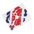 thumbnail image 3 of Calcomanía De Piel, Ligera, De Alta Resistencia, Antiarañazos, Flexible, Cubierta Protectora De Piel Con Bolsa De Limpieza Para Gafas FPV ANGGREK rojo azul y blanco, 3 of 8