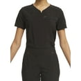 thumbnail image 2 of Scrubstar Women's Active Stretch V-Neck Seasonal Solid Tuck-In Scrub Top, 2 of 4