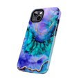 thumbnail image 3 of Teal and Purple Marble Tough Phone Cases, 3 of 3