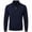 14#Navy, variant on Mens Quarter Zip Pullover Sweater Stand Collar Knit Long Sleeve Business Casual Solid Top