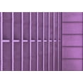 thumbnail image 1 of Ahgly Company Machine Washable Indoor Rectangle Transitional Purple Area Rugs, 2' x 3', 1 of 7