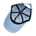 thumbnail image 5 of WITHMOONS Denim Baseball Cap NY Beads Embroidery Cotton Casual Dad Hat JD11398 (Lightblue), 5 of 5