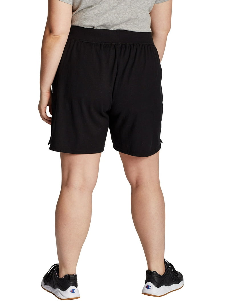 Champion Women's Plus Size French Terry Lounge Bermuda Short