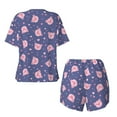 thumbnail image 5 of Xecao Cute Pig print Swimsuit for women, Summer-ready, sporty style.Quick-dry fabric. Many sizes & colors., 5 of 9