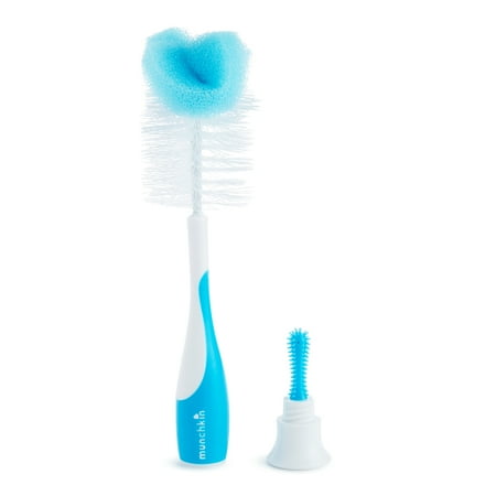 UPC: 0735282160264 | Munchkin® Sponge™ Baby Bottle Brush  Blue  1 Pack
