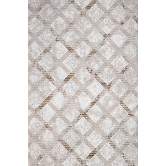 Cream Geometric Area Rugs for Living Room Washable Rugs Boho Moroccan Area Rug Soft Neutral Geometric Bohemian Carpet Distressed Indoor Rug for Bedroom Dining Room Office Foldable Nonslip Rug