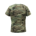 thumbnail image 2 of Rothco Vintage Camo T-Shirts, Woodland Camo, L, 2 of 5