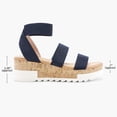 thumbnail image 4 of Sandalia DREAM PAIRS REED-1 Azul Marino Plataforma con Tacón de 6 cm, 4 of 6