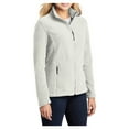 thumbnail image 4 of Womens Value Fleece Polyester Jacket Winter White X-Large, 4 of 6