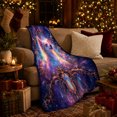 thumbnail image 3 of Cosmic Chihuahua Nebula Portrait, Mystical Pet Portrait Pattern, Warm Flannel Blanket for Living Room and Bedroom, Dog Lovers Just Because Gift, Pet Lover Home Decor, 3 of 9