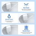 thumbnail image 2 of Hibbent  Bidet Attachment for Toilet, with Dual Nozzle and Pressure Control. Non-Electric and Self-Cleaning,Cold Water, 2 of 7