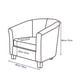thumbnail image 4 of Monstrate Fundas de poliéster para sillón de amplia aplicación, de primera calidad, versátiles, fáciles de instalar y reemplazar Decoración del hogar, 4 of 6