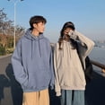 thumbnail image 1 of Pareja Con Capucha Pareja A Juego Sudaderas Con Capucha Invierno Otoño Pareja Personalizada Sudadera De Manga Larga Sudaderas Con Capucha Para Mujeres MenHaze Blue 2XL ANGGREK Otros, 1 of 1