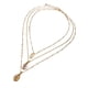 thumbnail image 2 of Collar para mujer, Joyas para mujer, Joyas para mujer Collar para mujer Gargantilla Collar de varias filas con cadena colgante Collar para mujer, 2 of 5