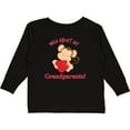thumbnail image 3 of Inktastic Wild About my Grandparents Boys or Girls Long Sleeve Toddler T-Shirt, 3 of 5