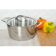 thumbnail image 6 of Viking Culinary Contemporary 3-Ply Stainless Steel Dutch Oven with Lid, 5.2 Quart, 6 of 8