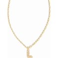 thumbnail image 1 of Kendra Scott Collier Pendentif Court à Lettre en Cristal, Bijoux Mode pour Femmes, 1 of 3