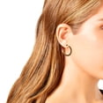 thumbnail image 2 of Betsey Johnson Pencil Hoop Earrings, 2 of 2