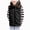 Black, variant on Kids Fleece Vest, Lightweight Sleeveless Jacket with Snap Buttons, Fall Winter Outerwear for Boys Girls(Blue,3-4 Years)