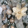 thumbnail image 3 of 30Pcs Glittery Christmas Balls Shatterproof Xmas Tree Balls Ornaments (Champagne, 2.36"), 3 of 6