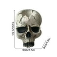 thumbnail image 2 of Gothic Skull Candle Holder for Halloween,Spooky Simulated Skeleton Candlestick Holders Crafts,for Halloween Home Party Graveyard Outdoor Bar Decoration, 2 of 5