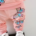 thumbnail image 4 of Children's leisure spring and autumn 2-piece leisure suit baby clothes girl printed clothing suit 1-4 years old., 4 of 4