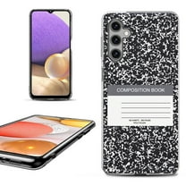 OneToughShield ® Shockproof Phone Case Compatible with Samsung Galaxy A15 5G - Composition Book