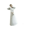 thumbnail image 3 of Figura de Ángel Gloria Adorno de Mesa de Resina, 3 of 7