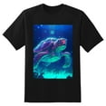 thumbnail image 2 of Plus Size Shirt for Women Black Tops for Women Short Sleeves Shirt for Women Turtle T Shirt Crewneck Shirt for Women XL, 2 of 5