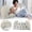 A, variant on Hearth & Gear Reading Pillow Soft And Comfortable Bed Pillow Cushion For Back Support Decorative Lumbar Pillow With Long Bolster Design And Cute Ear Details For Bed Sofa Lounging Silk Zipper
