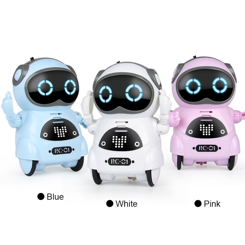 Multifunctional Voice Smart Mini Pocket Robot Early Educational Interaction Tale 