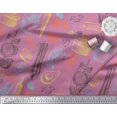 thumbnail image 2 of Soimoi Poly Georgette Fabric Vegetables,Jar & Cups Print Fabric by Yard 52 Inch Wide, 2 of 3