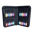 thumbnail image 1 of Dickly Portable Key Case Fireproof Key Binder Waterproof Portable Key Keeper with Hooks with 24 Tags, 1 of 8