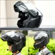 thumbnail image 4 of Casco de motocicleta ECE abatible y seguro, asequible, con doble lente, para carreras, casco de motocicleta de fibra de carbono B1, 4 of 4