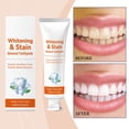 thumbnail image 3 of White Stain Remover Toothpaste,Gently Cleans Teeth Surfaces,Maintains Oral Hygiene for All Ages,100g, 3 of 5