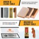 thumbnail image 5 of RaceWax Elite Ski Snowboard Tuning Kit: Completo con reparación de base de herramientas de borde de cera de hierro - (PC-7909), 5 of 7