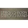 thumbnail image 4 of Glowneon Strong Body Strong Mind Neon Sign, Long-lasting Wall Decor, 4 of 4