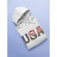 thumbnail image 3 of Usa Leopard Print Hoodie Women -Image by Shutterstock, Female Medium, 3 of 4