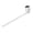 Silver, variant on M Buder Premium Stainless Steel Straight Tube Shaped Candle Snuffer Wick Trimmer Cover Hand Tool Safely Extinguish Flames Essential Home Accessory Black 7.5 inches / 19 cm